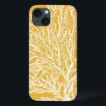 Gelb und Weiß Case-Mate iPhone Hülle<br><div class="desc">Holen Sie sich dieses moderne Kunstwerk heute mit einem lebhaften gelben Hintergrund. Dieses Kunstwerk enthält eine Silhouette,  eine durchsichtige Koralle,  die sehr scharf und lebendig ist. Es ist ein zeitgenössisches Kunstwerk,  das sich perfekt für jedes nautische Thema eignet,  für das man sich entscheiden möchte.</div>