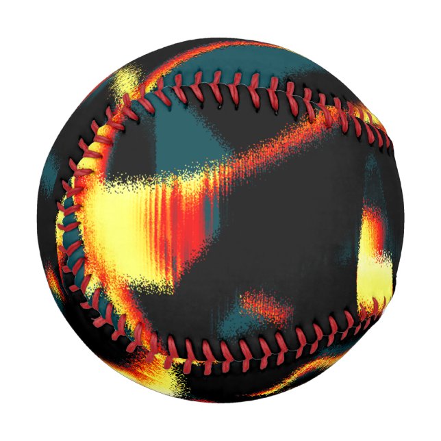 Gelb verbrannte Streifen sehen terisch aus, fehler Baseball (Vorderseite Links)