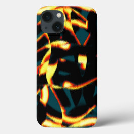 Gelb verbrannte Streifen sehen terisch aus, fehler Case-Mate iPhone Hülle