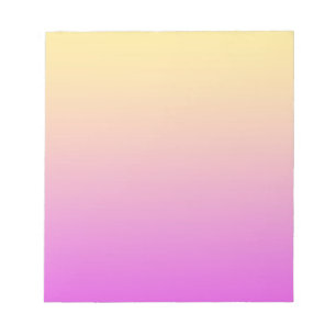 Gelb Violette Farbe Notizblock
