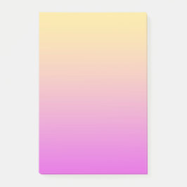 Gelb Violette Farbe Post-it Klebezettel