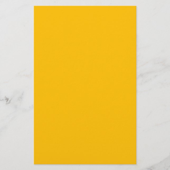 Gelb (Vollfarbe) Briefpapier (Vorderseite)