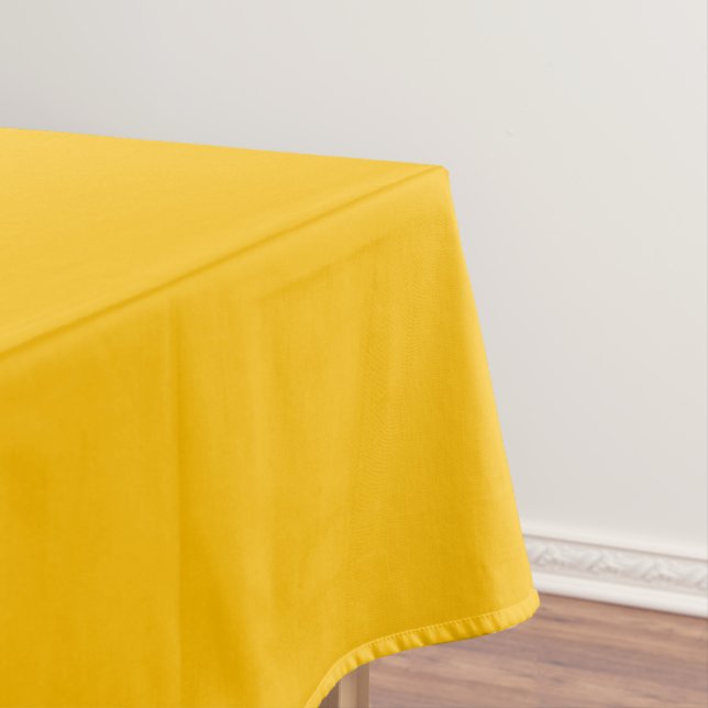 Gelb (Vollfarbe) Tischdecke (Beispiel)