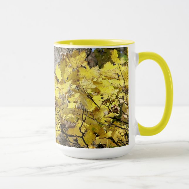 GELBAUMÄSSE TASSE (Rechts)