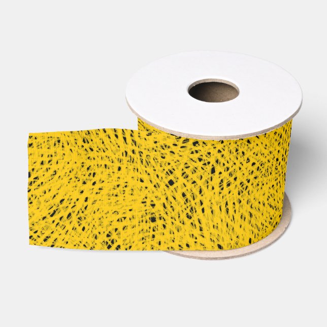 Gelbband Ripsband (Spule)