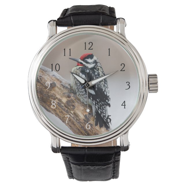 Gelbbbauchmännchen Armbanduhr (Vorderseite)