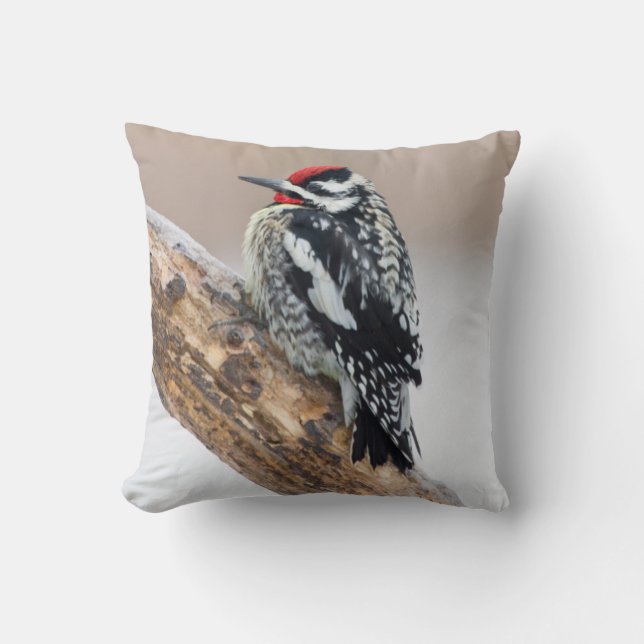 Gelbbbauchmännchen Kissen (Vorderseite)