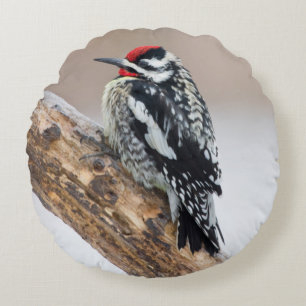 Gelbbbauchmännchen Rundes Kissen