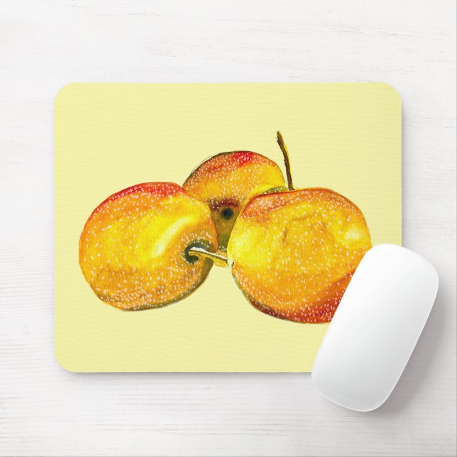 Gelbbirnfrüchte Mousepad (Mit Mouse)