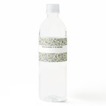 Gelbblaues Toilwassersiegel