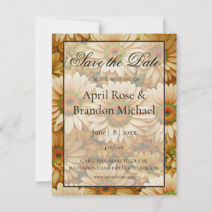 Gelbblütengelbe Gelbblütenblume Save The Date