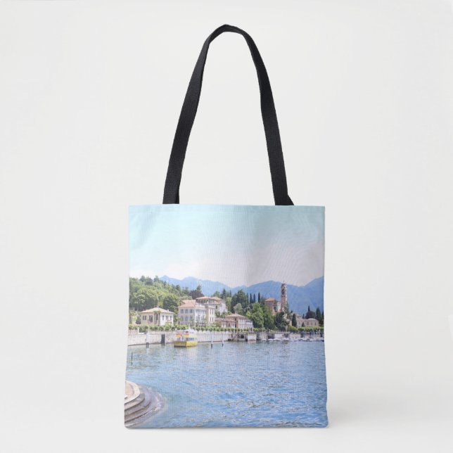 GELBBOOT IN DER NÄHE DES GEBÄUDE FESTGELEGT TASCHE (Vorderseite)