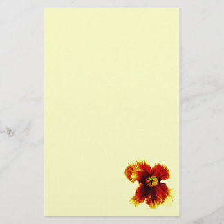 Gelbbraun-Blume Briefpapier