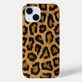 Gelbbraun, schwarzer Leopard Case-Mate iPhone Hülle