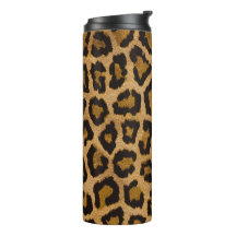 Gelbbraun, schwarzer Leopard