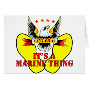 Gelbe Abdrücke USMC ist es eine Marinesache