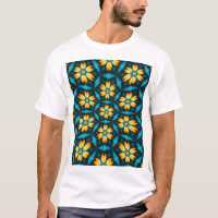 Gelbe Abstrakte Blume