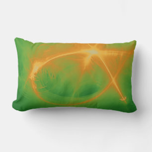 Gelbe Amberlichterfahrung Lendenkissen