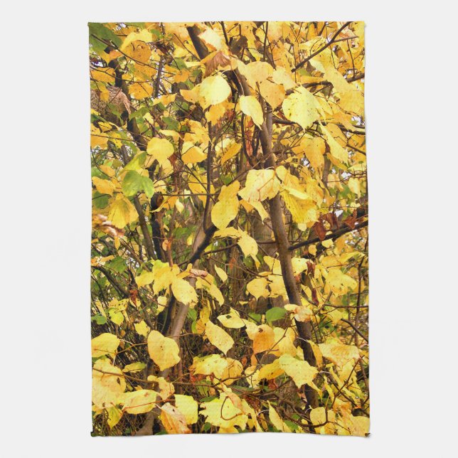 GELBE AUTUMNSTÜCKE KÜCHENTUCH (Vertikal)