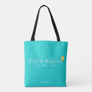 Gelbe Ballon-Totbeutel Tasche
