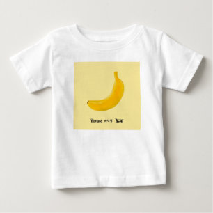 Gelbe Banane Baby T-shirt