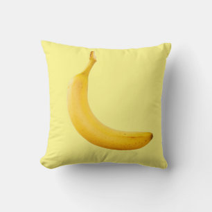 Gelbe Banane Kissen