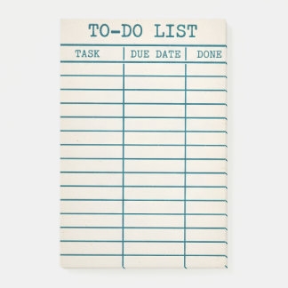 Gelbe Bibliothekskatalog-Klebezettel - Aufgabenlis Post-it Klebezettel