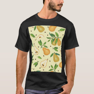 Gelbe Birnen: Vintage Illustration. T-Shirt