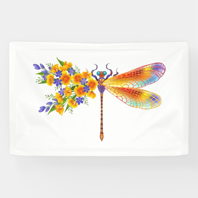 Gelbe Blume Banner (Horizontal)