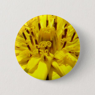 Gelbe Blume Button