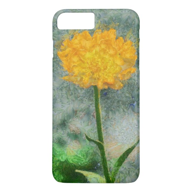 Gelbe Blume Case-Mate iPhone Hülle (Rückseite)
