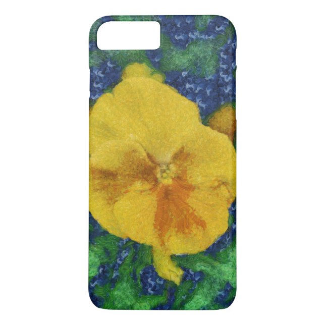 Gelbe Blume Case-Mate iPhone Hülle (Rückseite)