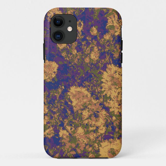 Gelbe Blume Case-Mate iPhone Hülle (Rückseite)