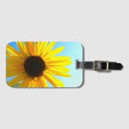 Gelbe Blume Gepäckanhänger