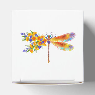 Gelbe Blume Geschenkschachtel