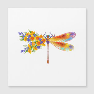 Gelbe Blume Magneteinladung