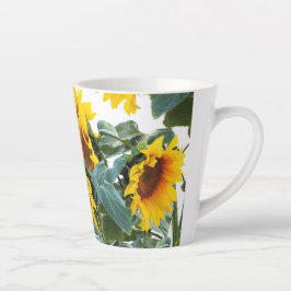 Gelbe Blume Milchtasse