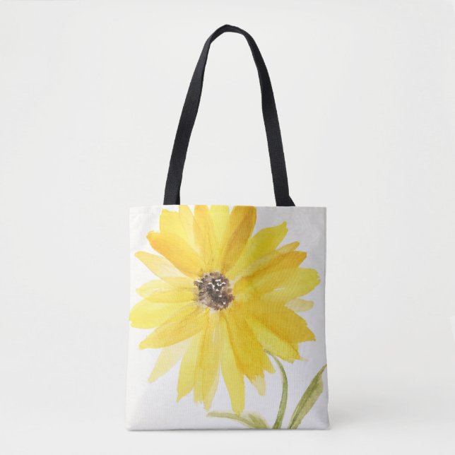 Gelbe Blume - Multiprint-Tasche Tasche (Vorderseite)