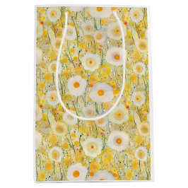 Gelbe Blume Natur glücklicher Spaß Blumen Mittlere Geschenktüte