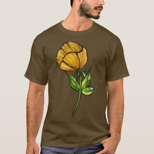Gelbe Blume T-Shirt