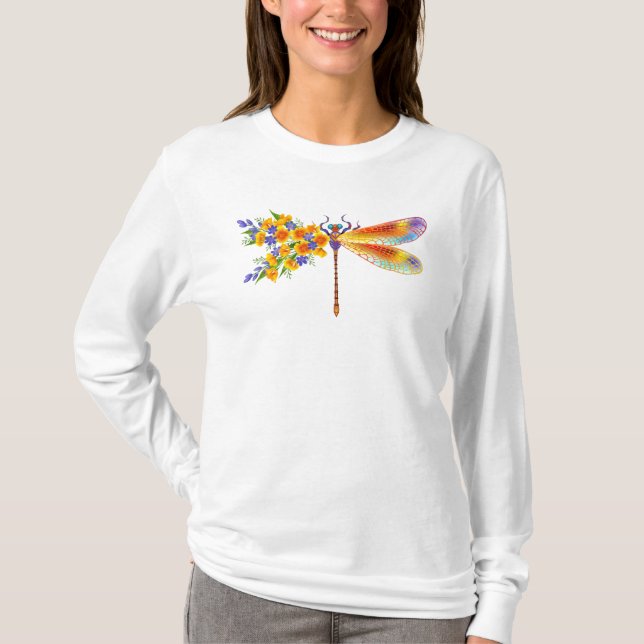 Gelbe Blume T-Shirt (Vorderseite)