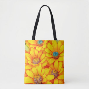 Gelbe Blume Tasche