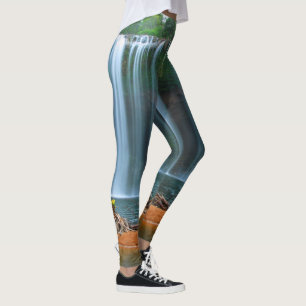 GELBE BLUME WATERFALL LEGGINGS