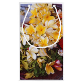 Gelbe Blume Weinbeutel Kleine Geschenktüte