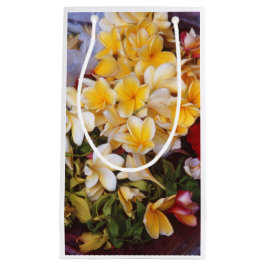 Gelbe Blume Weinbeutel Kleine Geschenktüte