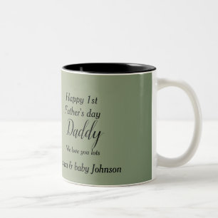 Gelbe Blume Zweifarbige Tasse