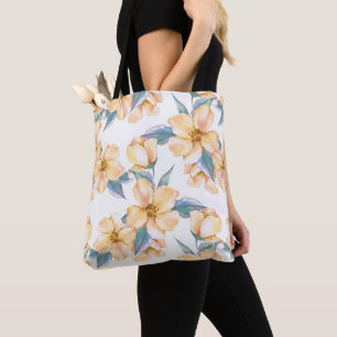 Gelbe Blumen. Aquarellgarten 2 Tasche