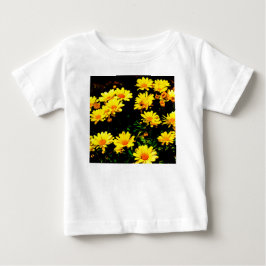 Gelbe Blumen Baby T-shirt