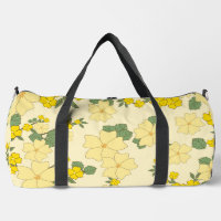Gelbe Blumen, Blumenmuster, Muster von Blume