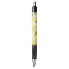 Gelbe Blumen, Blumenmuster, Muster von Blume Kugelschreiber
